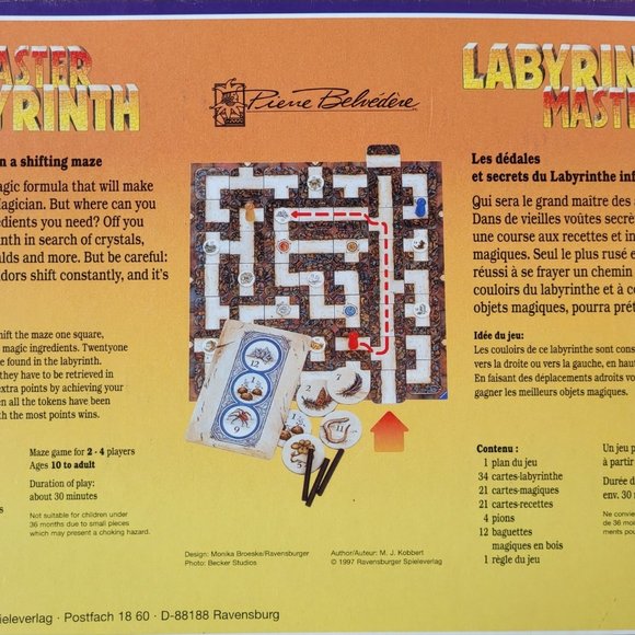 SOLD- Master Labyrinthe Boardgame - Picture 2 of 3